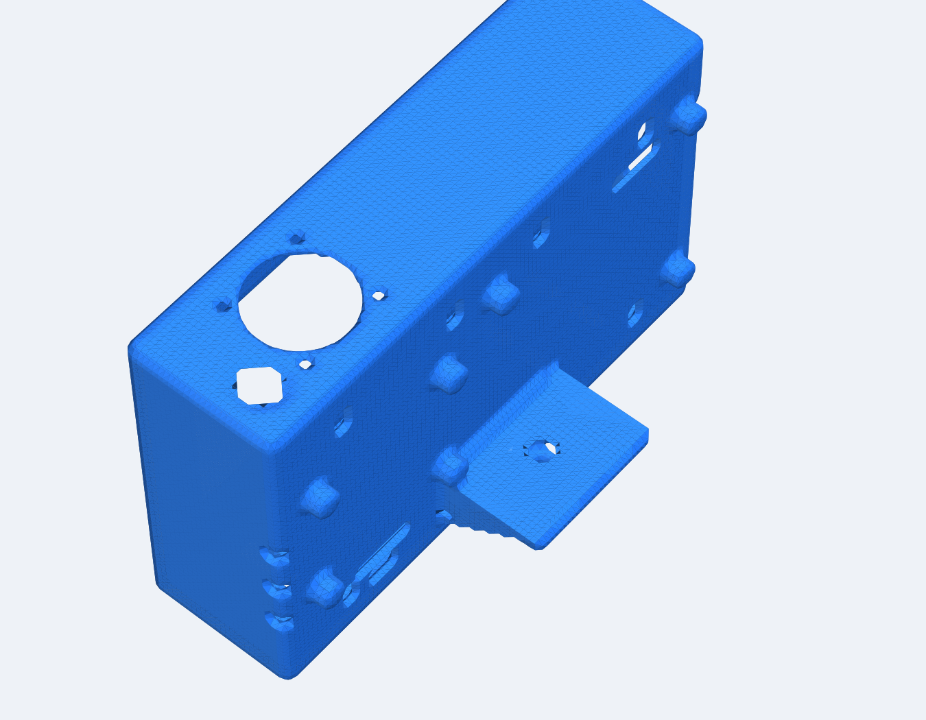 X9 camera top, fan and grips